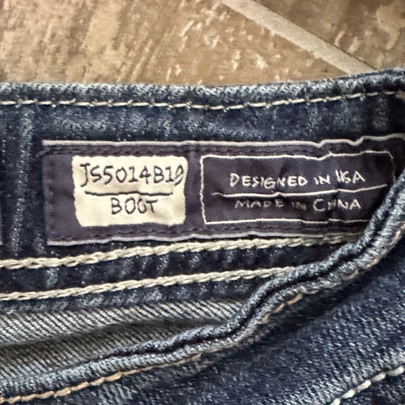 Miss Me Dark Blue Bootcut Jeans - Picture 5 of 10